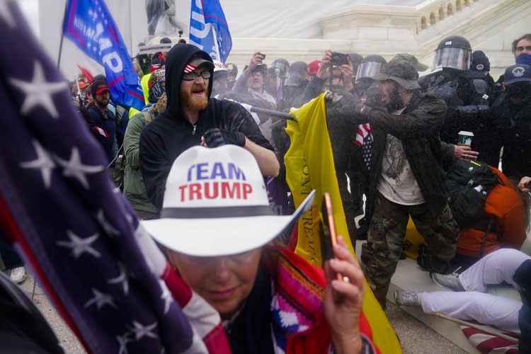 A GOP tour guide Republican Party likens its mob to tourists
