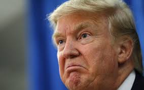 The face of Trump Trump is a generally angry person